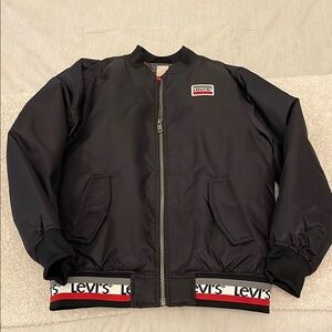 Levi's Black Bomber Jacket for Boys